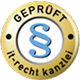 IT Recht Kanzlei geprüft